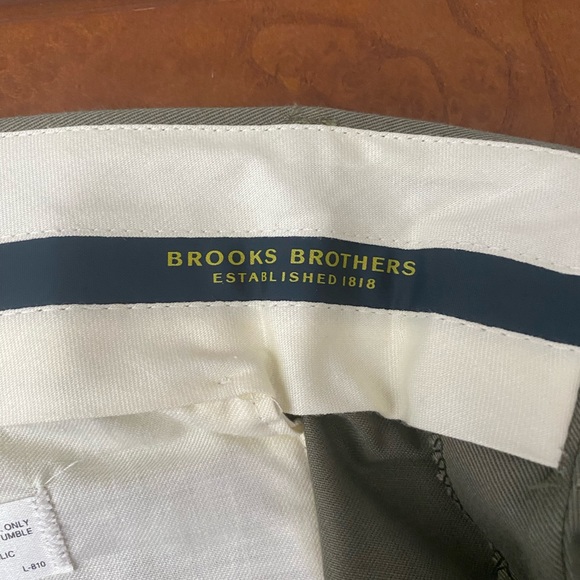 Brooks brothers mens 100% cotton dress pants. 36x30 worn once - Picture 2 of 5